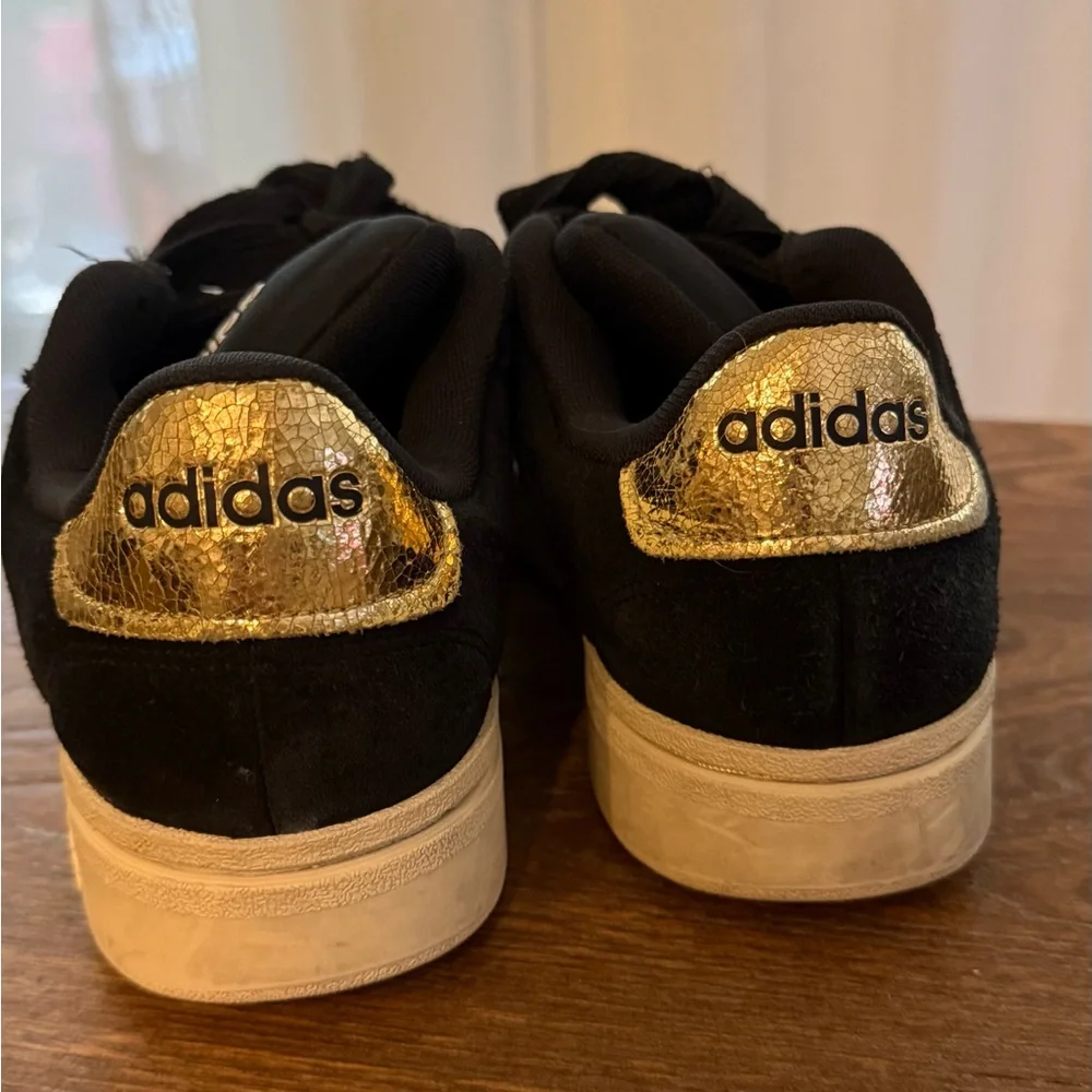 adidas women Grand Court Alpha Shoes Black Blue 7 - Picture 3 of 7